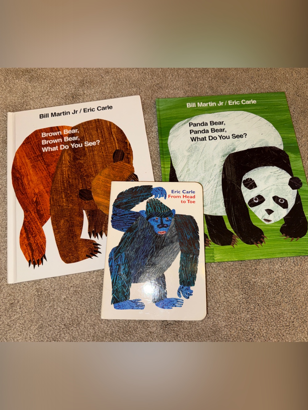 Eric Carle books 3 total
